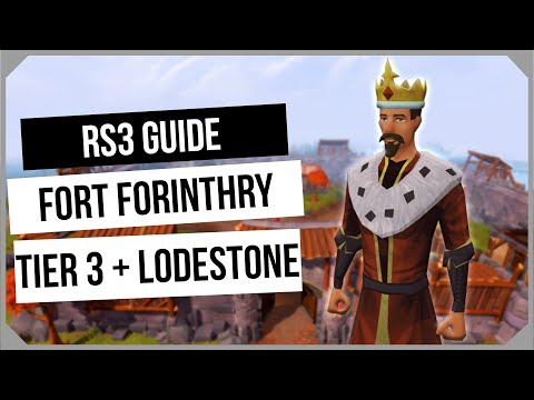 RS3: Fort Forinthry (All Unlocks, Lodestone and Tier 3 Buildings) Guide - RuneScape 3