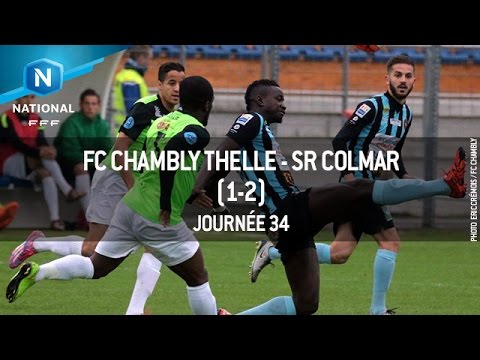 J34 : FC Chambly - SR Colmar (1-2), le résumé
