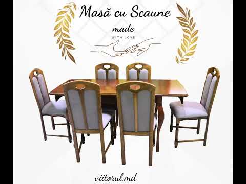 Fabrica de mobilă Viitorul Masă+scaune