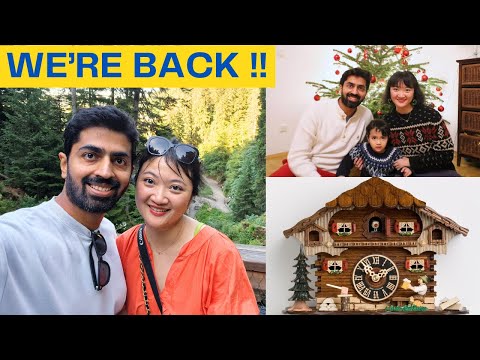 German Cuckoo Clock and Christmas...Goodbye 2025 ! Our only video of 2025..