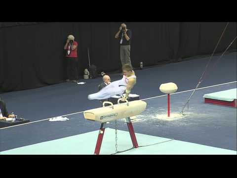 Sam Oldham - Pommel - British Championships 2012 - All Around Finals