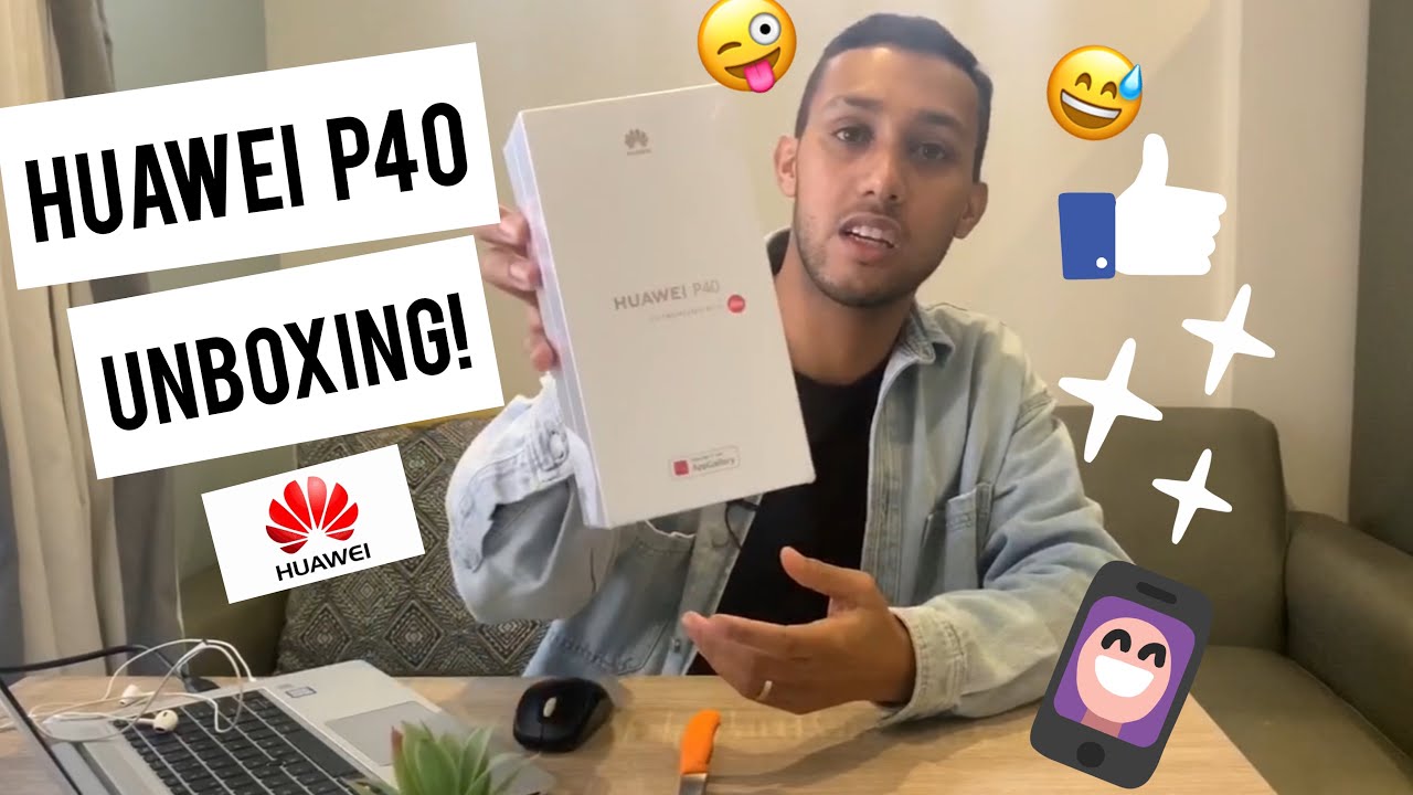 Huawei P40 Unboxing and First Look! (South Africa)