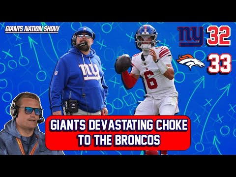 Giants Devastating Choke to Broncos | 83