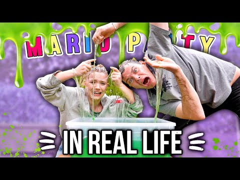 WE PLAY EXTREME MARIO PARTY IN REAL LIFE with @Joey's Jungle 😰💦