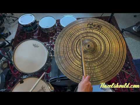 PAISTE MASTERS EXTRA DRY RIDE 22” 2595 g PERFECT! Very Articulate! DON’T PAY $820! image 8