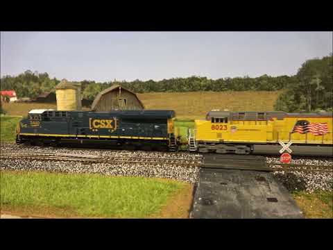 New Model: Spring 2023 Layout Update, NCE System Upgrade Plus 8ft Scenery Complete! | jlwii2000