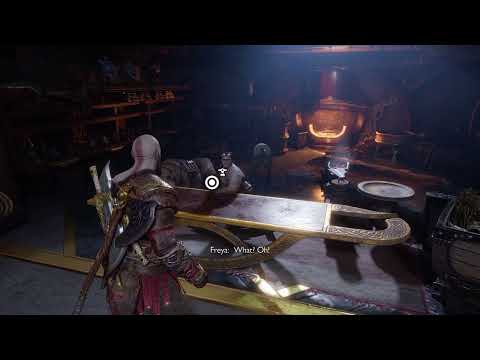 Lunda flirts with Freya