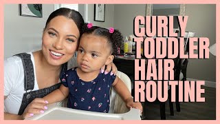 HOW TO BRUSH TODDLER HAIR (VERY CURLY HAIR BUT TIPS FOR ALL!) | Brittney Gray