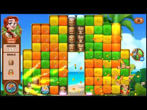 Lost Island Blast Adventure Level 2050 - NO BOOSTERS 🏝️ | SKILLGAMING ✔️