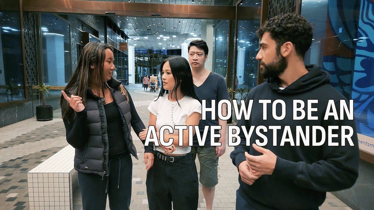 [03] How to be an active bystander | Women self defence safety awareness video series