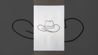 How to Draw a Cowboy Hat