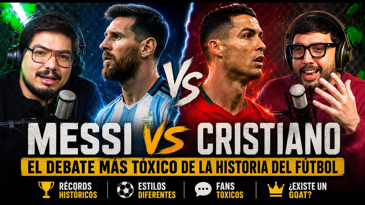 MESSI vs CRISTIANO: El Debate Más TÓXICO de la Historia del Fútbol | Los Bonobos