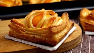 Francuskie bułki z serem i brzoskwiniami | Smaczne-Przepisy.TV