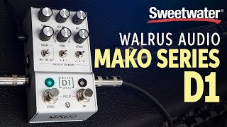 Video thumbnail for Walrus Audio Mako Series D1 High Fidelity Delay Pedal Demo by Sweetwater
