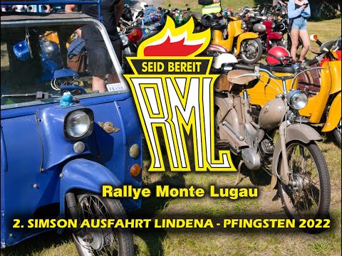 Rallye Monte Lugau Ausfahrt Lindena Pfingsten 2022 Simson