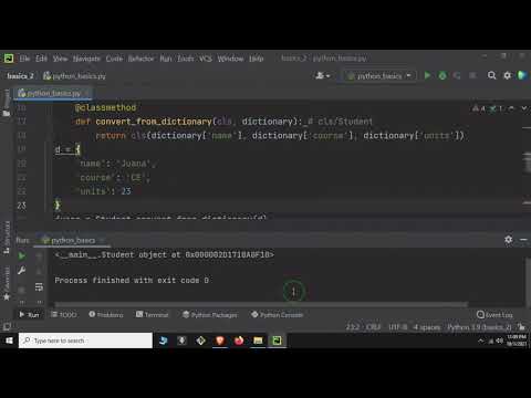 Python Tagalog Tutorial 79 Class Methods