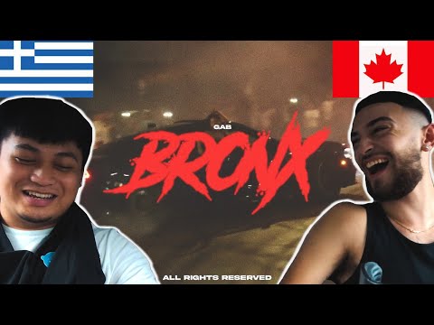 CANADIANS REACT TO GREEK RAP - GAB - Bronx (Official Music Video)