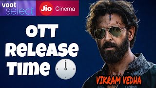 Vikram Vedha Ott Release Time || Vikram Vedha Ott Update || Vikram Vedha Ott Platform