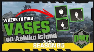 Locations of Japanese VASES in DMZ🏺 in Ashika Island in DMZ Season 5