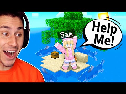 I Left My Wife STRANDED On An Island! | Minecraft