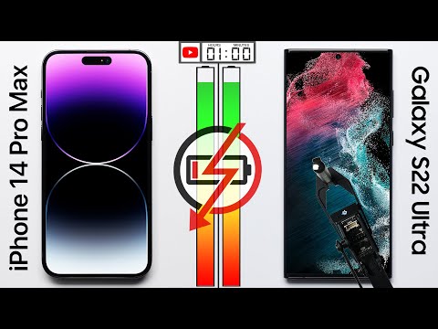 iPhone 14 Pro Max vs. Galaxy S22 Ultra Battery Test