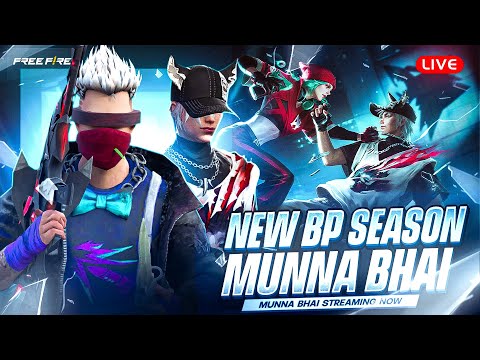 Grandmaster  Live Rank Push ❤️-  Free Fire Telugu Live  - Munna Bhai #MBG