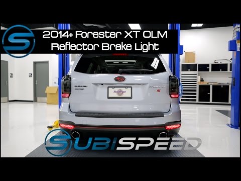 Subispeed - 2014+ Forester OLM Reflector Brake Light Install