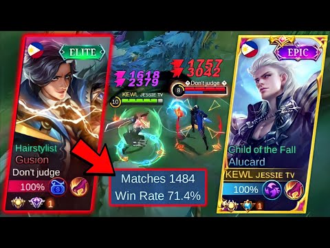 ALUCARD FULL DAMAGE VS GUSION ULTRA FASTHAND🔥 | Pro Player Meta vs Non Meta Alucard