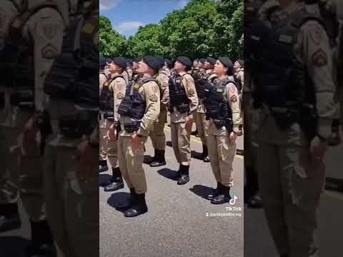 Solenidade de formatura do Curso de Formação de Soldados - CFSd 2022 👮👮‍♀️🚔🔺🇧🇷
