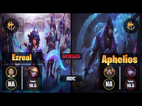 Impact EZREAL (ADC) [Conqueror] VS APHELIOS - Challenger NA Patch 10.5