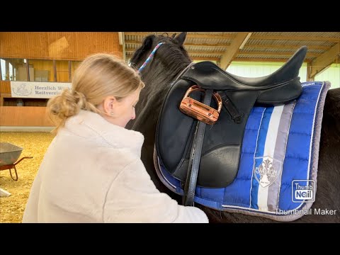 Richtig nachgurten - Sattel nachgurten
