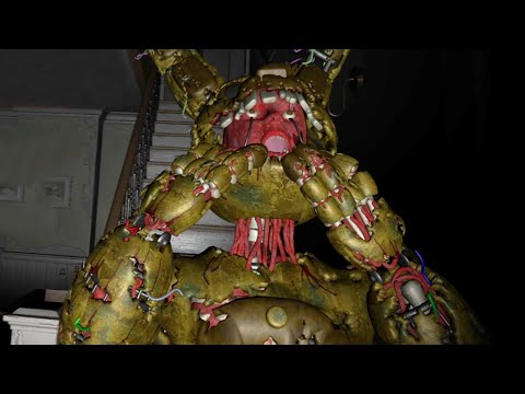 SPRINGTRAP BROKE INTO MY HOME..- FNAF Springtrap Comes Home