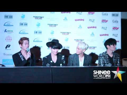 [FANCAM] 130907 SHINee @ Kpop Republic Press Conference #2