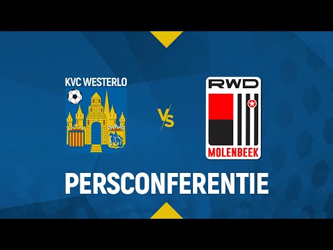 Persconferentie • KVC Westerlo - RWDM (Live)