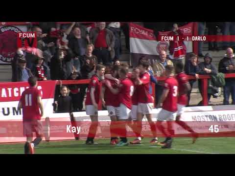 FCUM vs Darlington - 14/04/18 - Goals