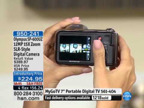 Olympus SP-600UZ 12MP 15X Zoom SLR-Style Digital Camera