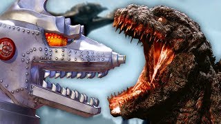 MECHA GODZILLA UPDATES! - Godzilla 2019 King of Monsters Warm Ups (2) - Skyrim Mods