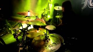 Nils &quot;Dominator&quot; Fjellström - Dark Funeral - The End Of Human Race (Drumcam)
