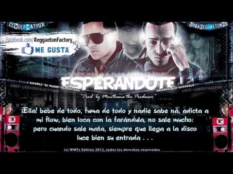 J Alvarez Ft Arcangel   'Esperandote' con Letra ★New Reggaeton 2012★