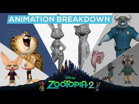Zootopia 2: How Disney Creates 3D Animation
