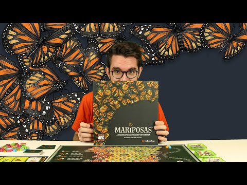 Mariposas társasjáték  Unboxing - reflexshop