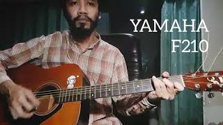 Video thumbnail for YAMAHA - F210 | Acoustic Guitar by ONE-WAY Home studio