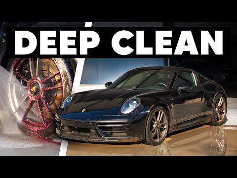 Cleaning a Dirty Porsche 911 Targa - Wash & Interior Detail