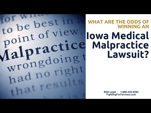 YouTube video about: What are the odds of winning a medical malpractice suit?