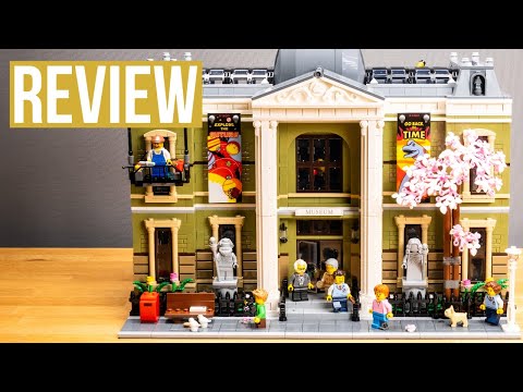 LEGO Icons Naturhistorisches Museum Modular REVIEW | Set 10326