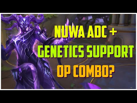 NUWA ADC+GENETICS SUPPORT OP COMBO? RANKED SMITE S9