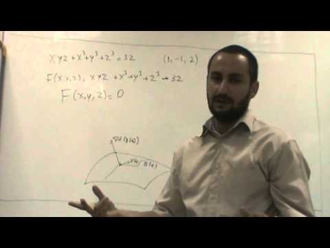 Aula 11 Cálculo III EAD UFG Interpretação geometrica do vetor gradiente para funções de três variá