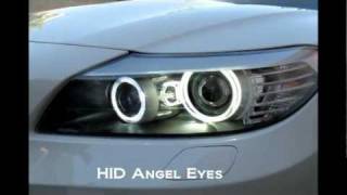 The Magnificent HID Angel Eyes for BMW Z4, Way Brighter Than LED!