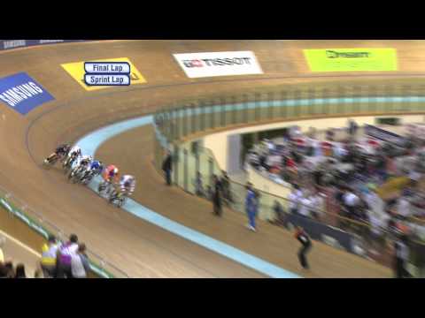Men's Keirin 2nd Rnd - 1st Heat - 2013 UCI World Track Championships, Minsk - Track Cycling