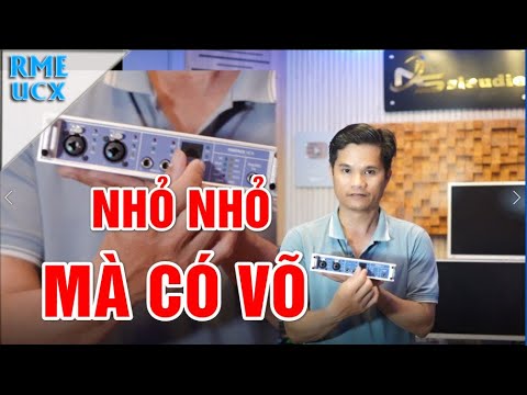 TEST RME UCX VOCAL REVIEW CHI TIẾT